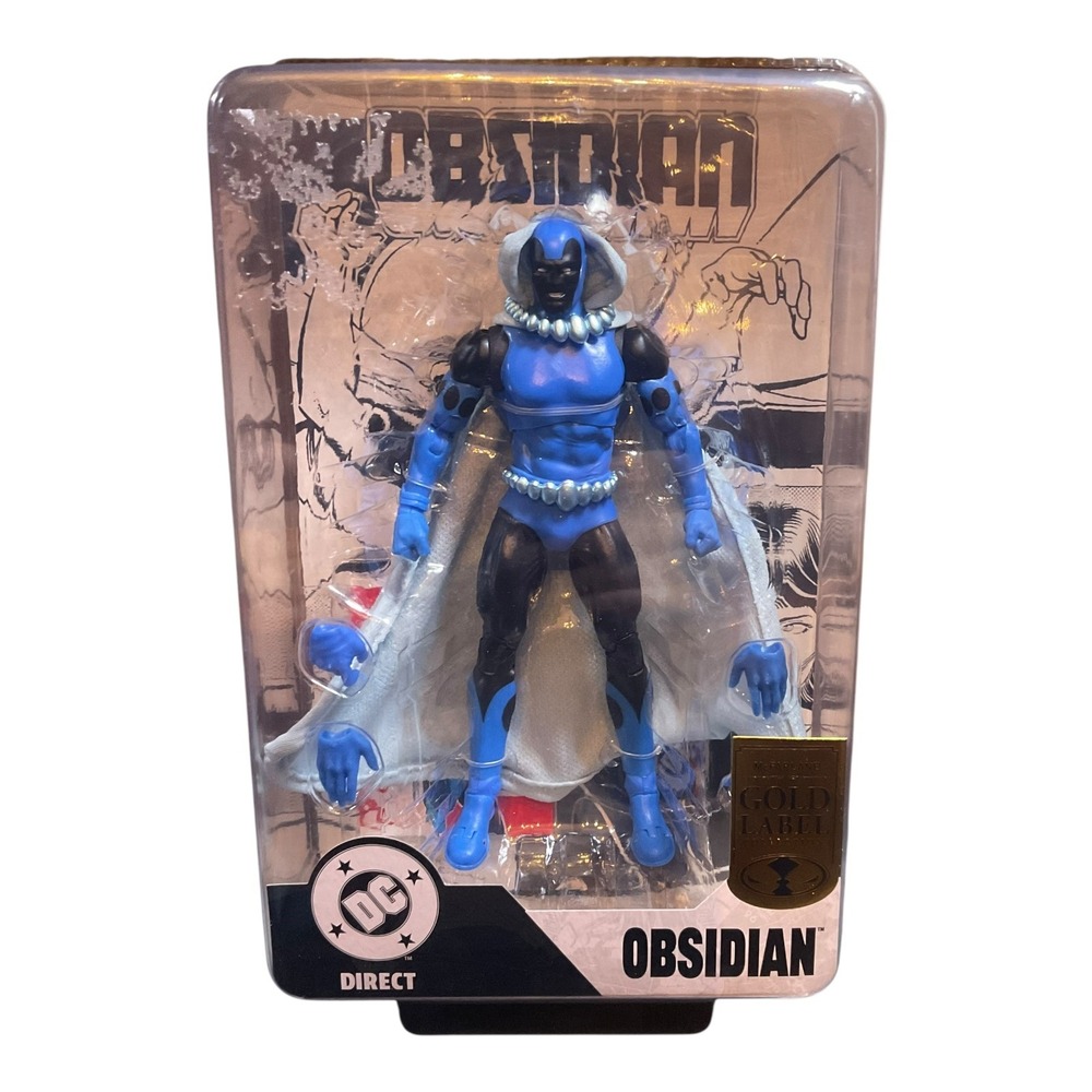 McFarlane DC Direct Gold Label Obsidian Action Figure Infinity Inc In Hand